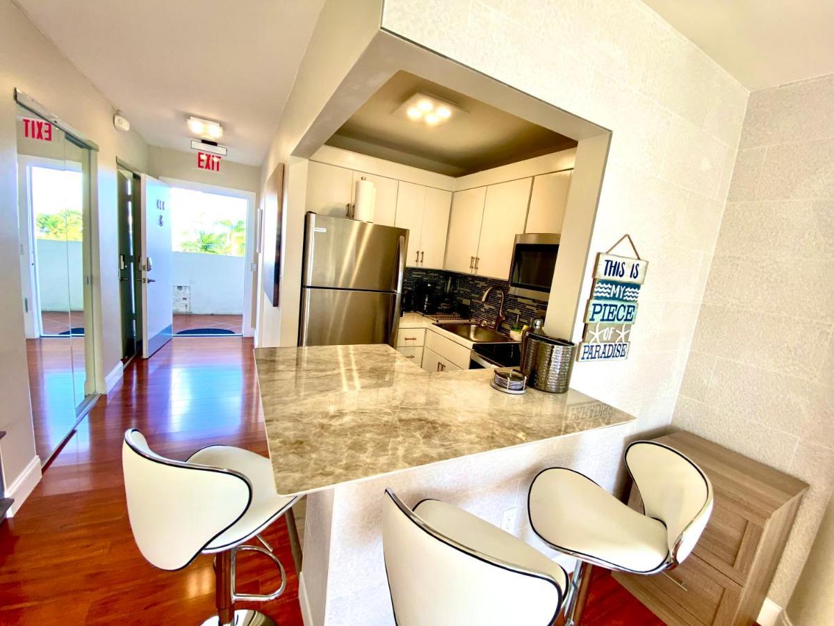 Modern Waterfront Apartment With Miami Skyline View, Free Parking 5 Mins Drive To Miami Beach Exterior foto
